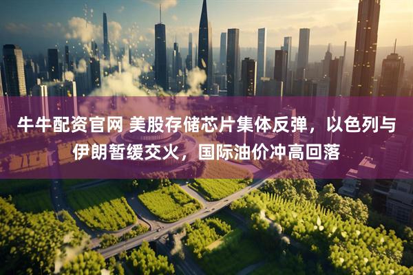 牛牛配资官网 美股存储芯片集体反弹，以色列与伊朗暂缓交火，国际油价冲高回落
